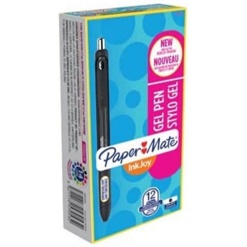 pz. 1 pz. 1 InkJoy Gel Papermate nero M 0.7 Papermate 1957053 - Foto 1