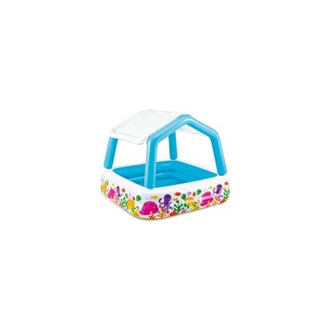 Piscina Gonfiabile Per Bambini A Casetta Da Giardino 57470 - Foto 3
