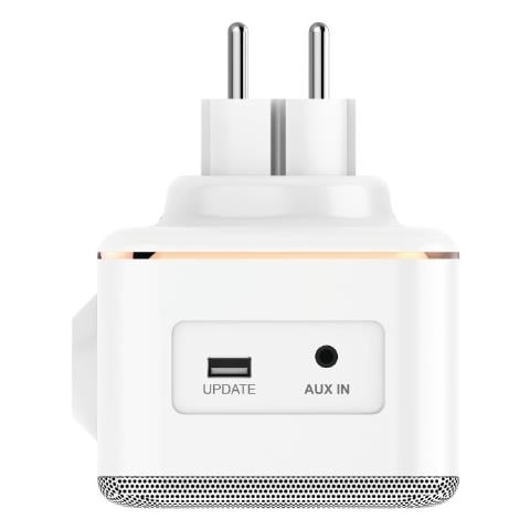 Radio Plug In DR40BT, DAB+ / FM, bluetooth, bianco - Foto 2