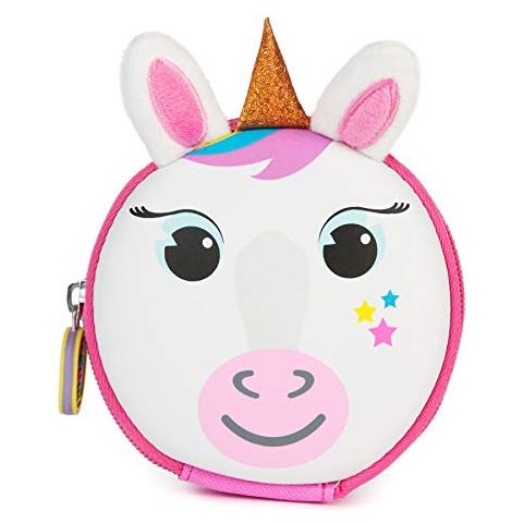 Boppi Tiny Trekker Portamonete Portachiavi Da Viaggio Piccolo Borsellino Da Viaggio Borsetta Portachiavi Con Zip - Unicorno - Foto 1