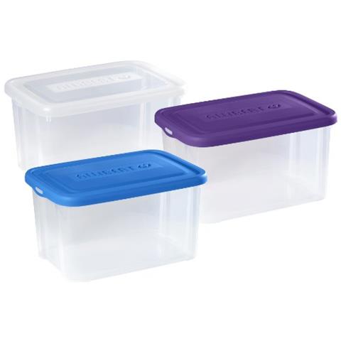 195724 - Contenitore Tupperware In Polipropilene, Con Coperchio, 56 X 39,6 X 43 Cm, Trasparente - Foto 1