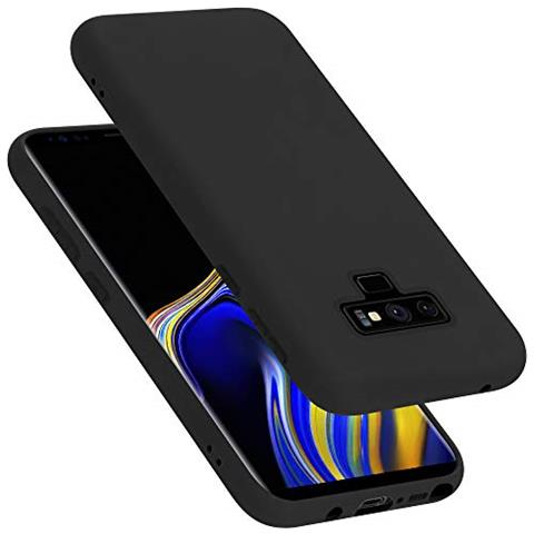 Custodia Compatibile Con Samsung Galaxy Note 9 In Liquid Nero - Coperchio Protettivo In Silicone Tpu Flessibile - Foto 1