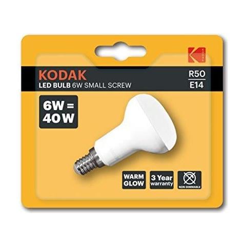 3 X Riflettore R50 E14 6w (40w) 480 Lumen Caldo Bagliore Classe Energetica A 30.416.260 - Foto 1