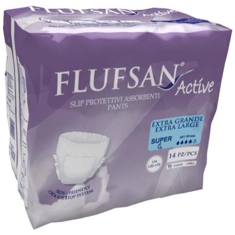 Flufsan Mutande per Incontinenza per Adulti 14 pz Taglia XL - Foto 1