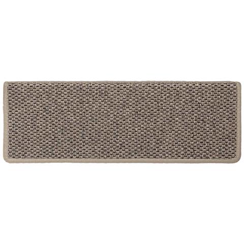 Tappeti Adesivi Scale Aspetto Sisal 15 pz 65x21x4cm Beige Scuro - Foto 7