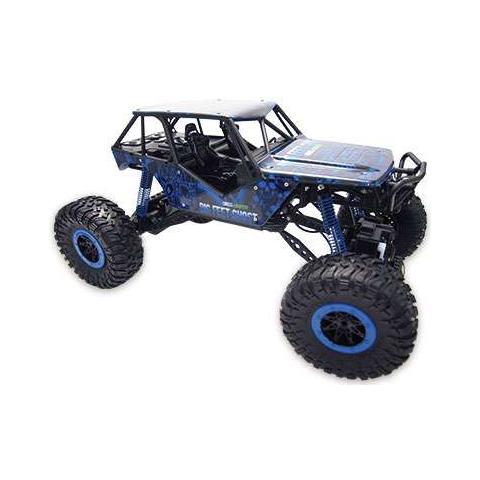 22218, 1:10, Pronto all'uso, Nichel-Metallo Idruro (NiMH), Motore elettrico, Crawler truck, Crazy Crawler "Blue" 4WD RTR 1:10 Rock Crawler - Foto 1