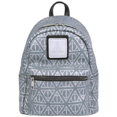 SARCIA.EU - Zaino Di Pelle- Colore Khaki Con Insignia Di Morte Argentati  Harry Potter. - ePRICE