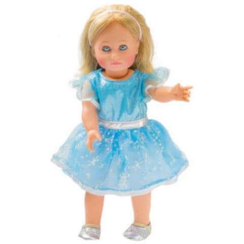 Vestito Da Bambola Vestito Principessa Ghiaccio Blu 35-45 Cm - Foto 2