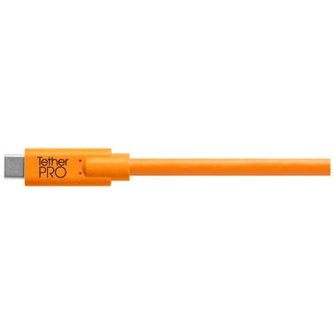 Tether Tools Cuc2515-org Cavo Usb 4,6 M Usb 2.0 Usb C Micro-usb B Arancione - Foto 2