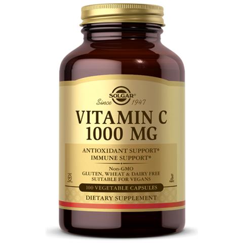 Vitamina C 1000 Mg 100 Capsule Vegetali Solgar - Foto 1