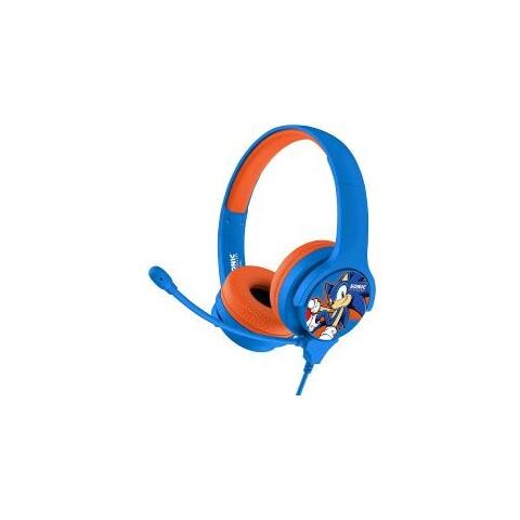 Sonic The Hedgehog Interactive Wired Studio Cuffie Con Microfono Boom Staccabile - Foto 1