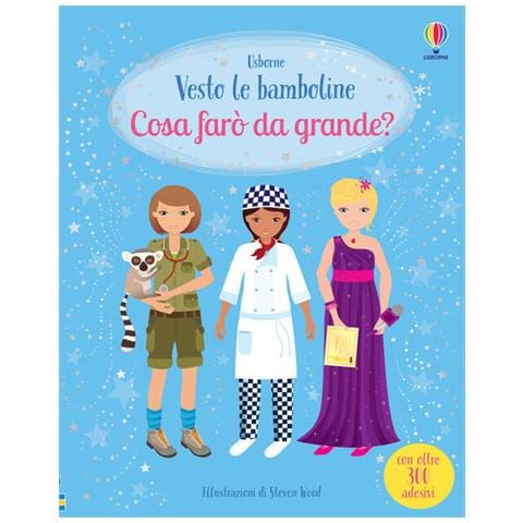 Fiona Watt - Cosa Farò Da Grande? Con Adesivi - Foto 2