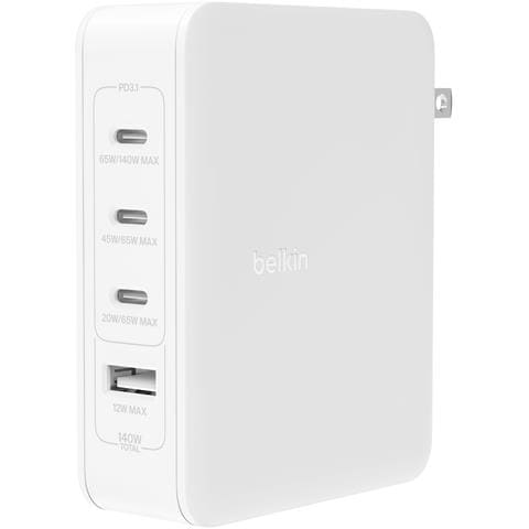 ALIMENTATORE 140W 4-PORTE USB CON UK,EU,US PLUG - Foto 1