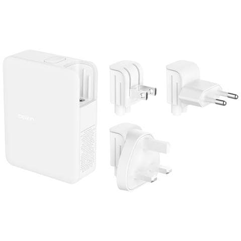ALIMENTATORE 140W 4-PORTE USB CON UK,EU,US PLUG - Foto 5