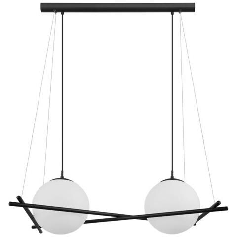 SALVEZINAS lampada a sospensione Supporto flessibile E27 LED Nero, Bianco - Foto 1