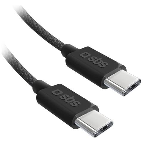 TECABLETISSUETCCB cavo USB 1,5 m USB 2.0 USB C Nero - Foto 1