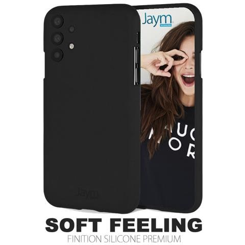 Cover Per Samsung Galaxy A32 5g Premium Soft Feeling, Nero - Foto 2