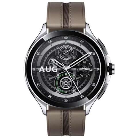 Smartwatch Watch 2 Pro 4G LTE Display 1.43" AMOLED 46 mm Digitale Touch screen Wi-Fi GPS Colore Argento / Marrone - Foto 1