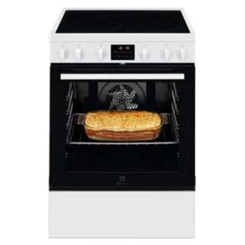 Cucina Elettrica LKR64890AW 4 Zone a Induzione Forno Elettrico Multifunzione Ventilato Classe A+ Dimensioni 59.6 x 60 cm Colore Bianco - Foto 1