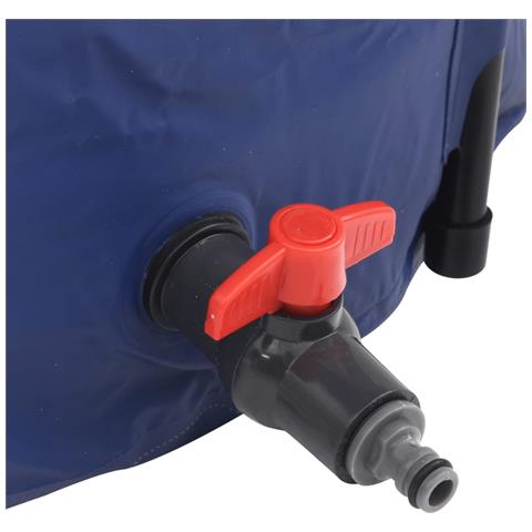 Serbatoio Acqua Con Rubinetto Pieghevole 750 L In Pvc - Foto 10