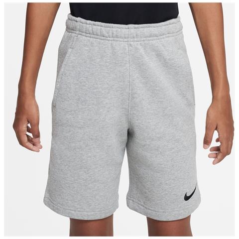 Bermuda Y Nk Flc Park20 Cw6932-063 Bambino Taglia Xs Colore Grigio - Foto 2