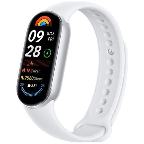 Smart Band 9 Braccialetto per rilevamento di attività 4,11 cm (1.62") Argento - Foto 1
