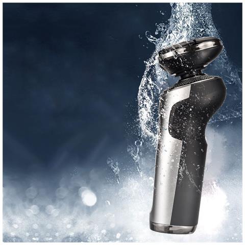 Rasoio Elettrico Con Lama Di Rasoio Rotante 3d Silver - Foto 2