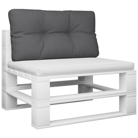 Cuscino Per Pallet Antracite 70x40x12 Cm In Tessuto - Foto 3