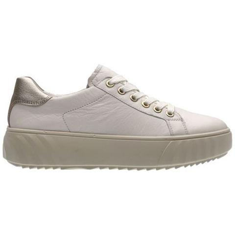 Monaco Leisure Trainers Sneakers Pelle Scarpe Donna Bianco Eu 38, 12-46523-17 - Foto 2