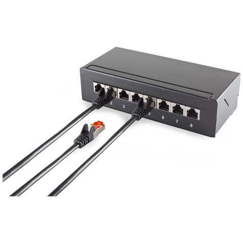 Cavo Di Rete Cavo Patch Cat 6a S/ftp Pimf Senza Alogeni Certificato Ghmt Cavo Patch Da 025 M Cat 6a S/ftp Pimf 500 Mhz S - Foto 1