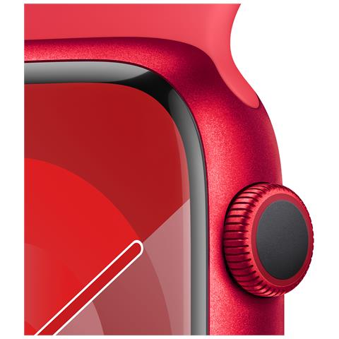 Watch Series 9 45 mm Digitale 396 x 484 Pixel Touch screen Rosso Wi-Fi GPS (satellitare) - Foto 5