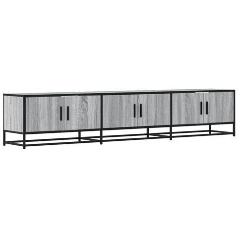 Mobile Porta Tv Grigio Sonoma 210x35x41 Cm In Truciolato - Foto 2