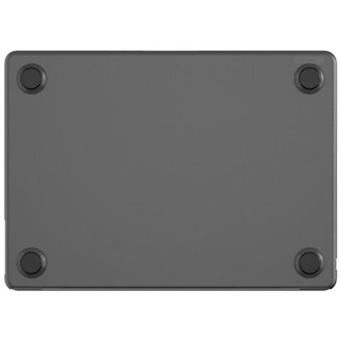 Custodia Per Macbook Air 13 Pollici 2022 / 2024 Bordo Rigido Antiurto, Nero - Foto 5