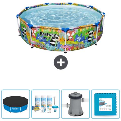Piscina Fuori Terra - In Giro - 274x66 Cm - Multi - Include Accessori Coordinati Cb2 - Foto 1
