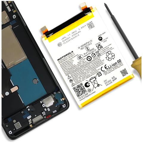 Batteria Interna Edge 50 Pro 4500mah Qm45 Originale, Bianco - Foto 4