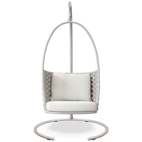 Matisse - Dondolo Con Struttura In Allumino Beige Con Corda Beige - Foto 2