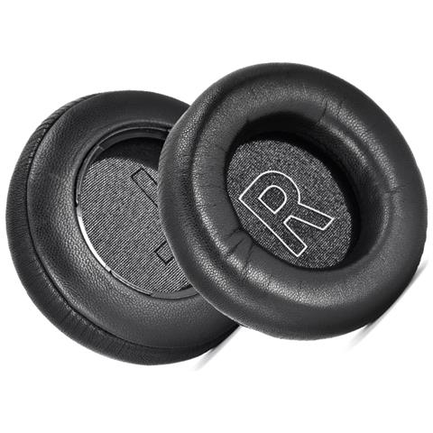 Cuscinetti Auricolari In Pelle Di Agnello Nera Per B&o Beoplay H9 3a Generazione - Confezione Da 2 - Foto 2