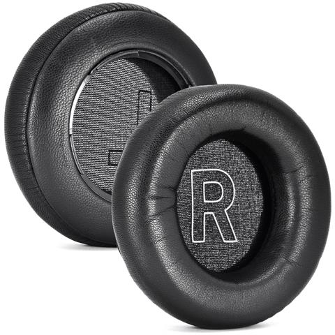 Cuscinetti Auricolari In Pelle Di Agnello Nera Per B&o Beoplay H9 3a Generazione - Confezione Da 2 - Foto 3