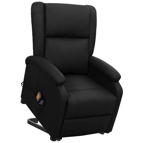 Lusso Casadino - Poltrona Alzapersona Nera In Similpelle - Foto 2