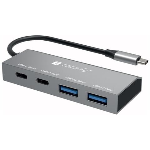 IUSB32C-HUB4AC2 replicatore di porte e docking station per laptop Cablato USB 3.2 Gen 1 (3.1 Gen 1) Type-C Argento - Foto 1