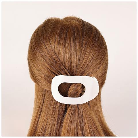 Set Di Fermagli Per Capelli Rotondi Flat Earth (quattro Pezzi Ovali) Multicolor1 - Foto 2