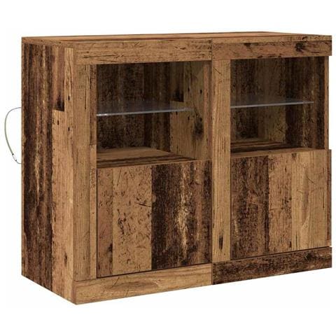 Mobile laterale 2 pcs Legno vecchio 41 x 37 x 67 cm - Foto 1