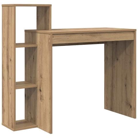 Scrivania rovere artigianale 100 x 40 x 90 cm Legno multistrato - Foto 1