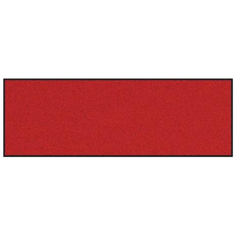 Tappetino Rosso e Nero 60 x 180 cm Polipropilene e vinile - Foto 1