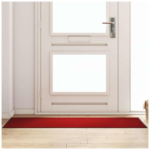 Tappetino Rosso e Nero 60 x 180 cm Polipropilene e vinile - Foto 2