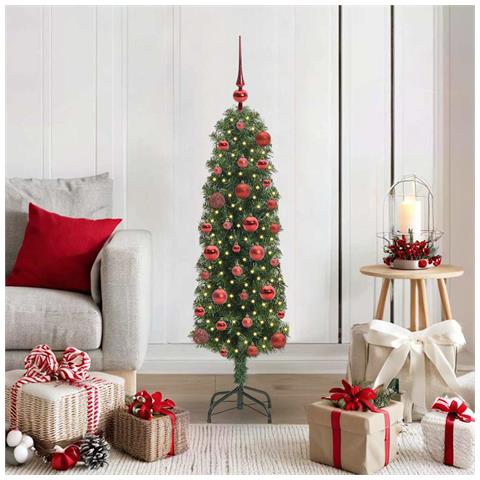 Albero di Natale artificiale con 150 LED Verde 120 cm - Foto 2