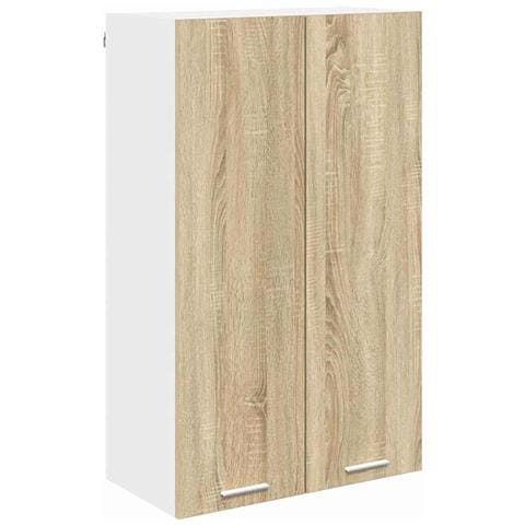 Armadio pensile con porta Riga Rovere Sonoma 60 x 31 x 100 cm - Foto 1