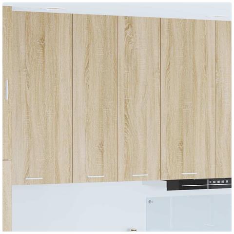 Armadio pensile con porta Riga Rovere Sonoma 60 x 31 x 100 cm - Foto 2