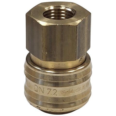 Raccordo Aria Compressa 1/4  Presa Aria Compressa  Attacco Rapido Aria Compressa 1/4 Femmina - Foto 1