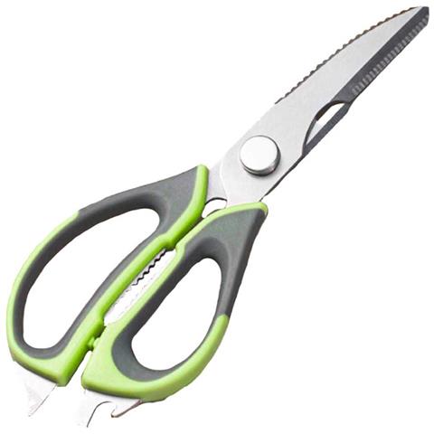 Forbici Per Ossa Di Pollo In Acciaio Inox Con Guaina Magnetica - Forbici Da Cucina Multiuso Green - Foto 1